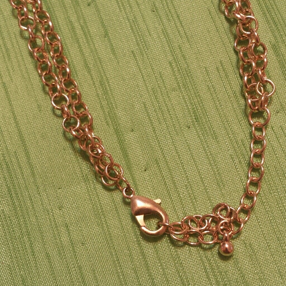 PEARL AND CRYSTAL NECKLACE - Picture 2 of 3