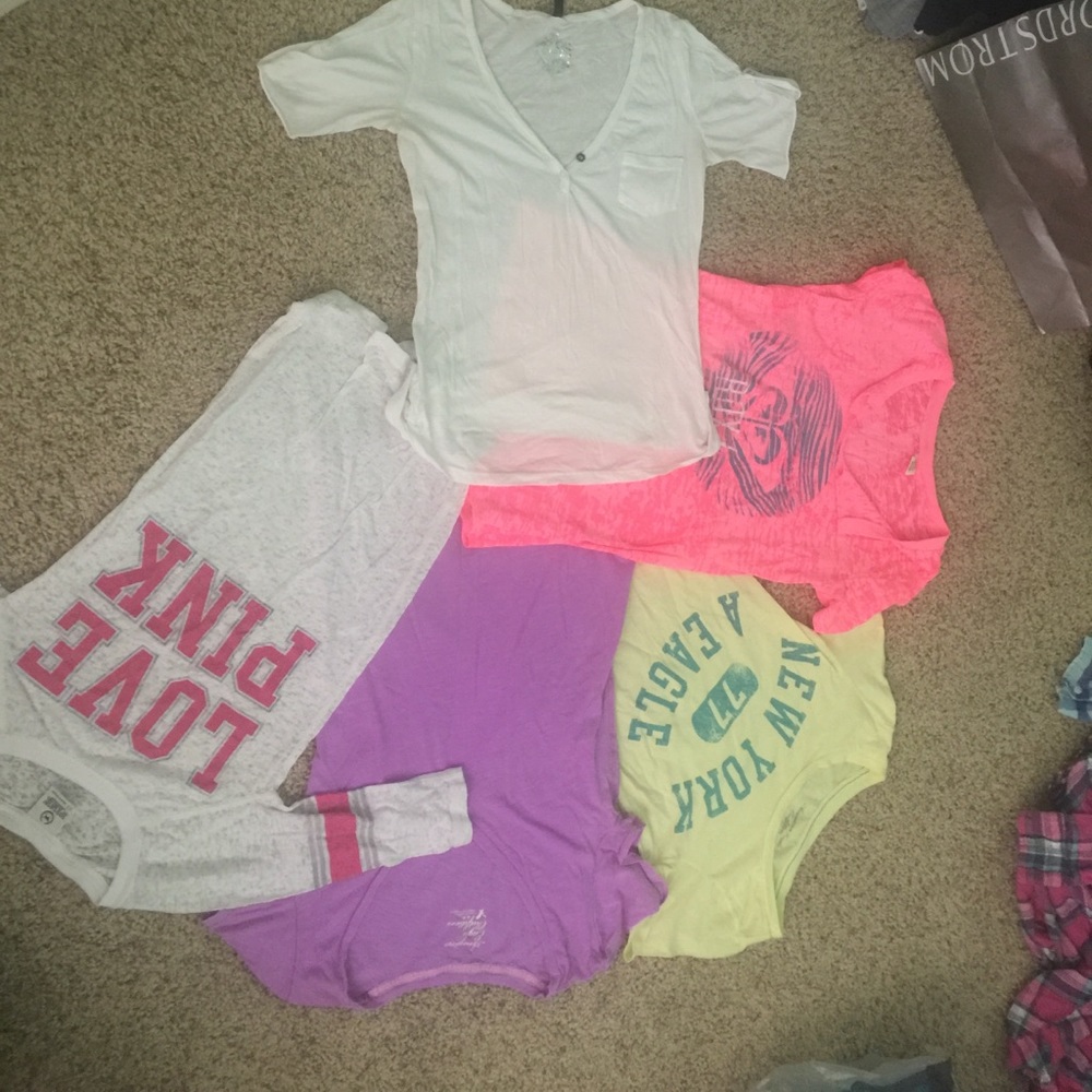 A bundle of tees