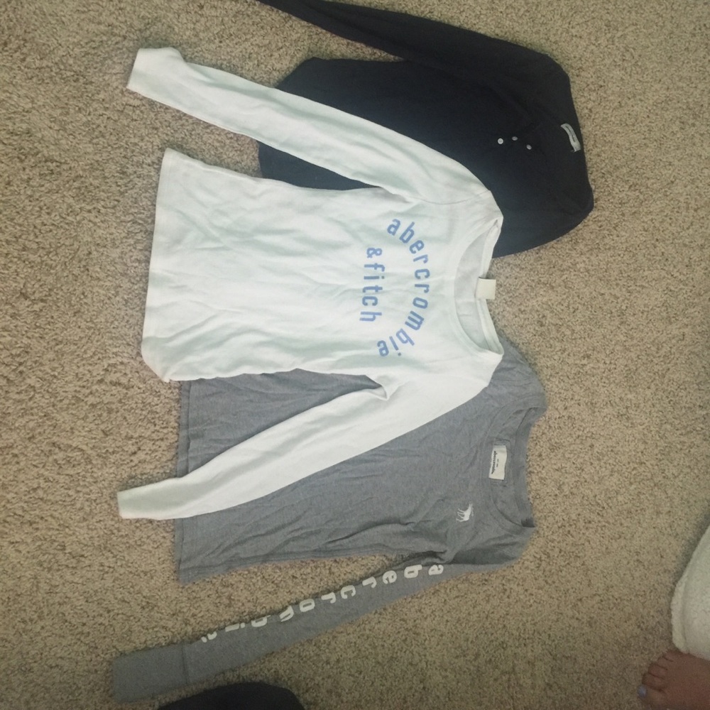 Abercrombie long sleeves