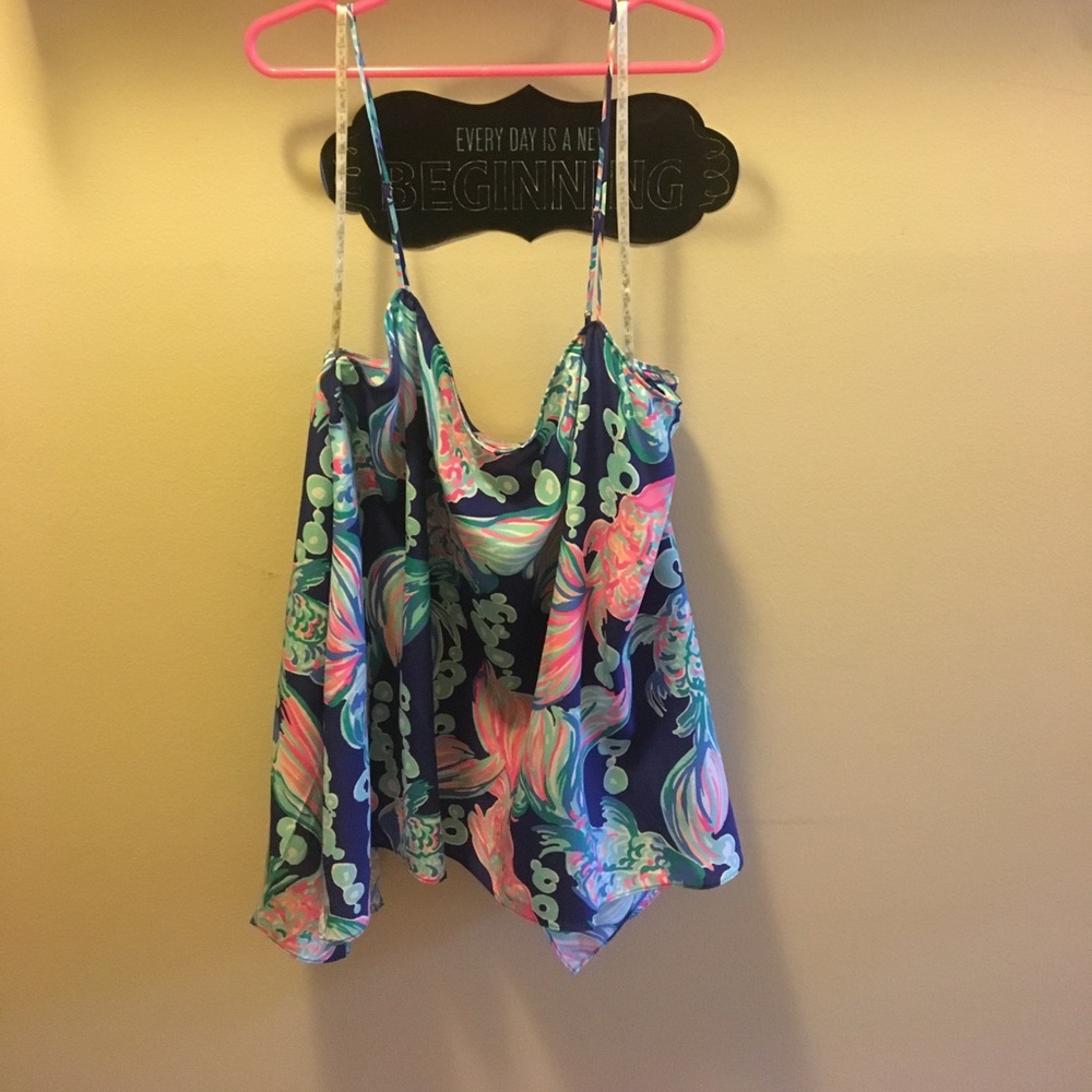 Lilly Pulitzer silk top