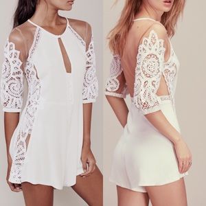 For Love And Lemons Romper **NEVER WORN**
