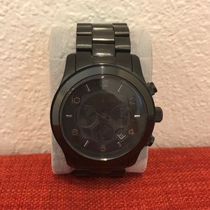 Pre Owned Michael Kors Black 45mm Watch
