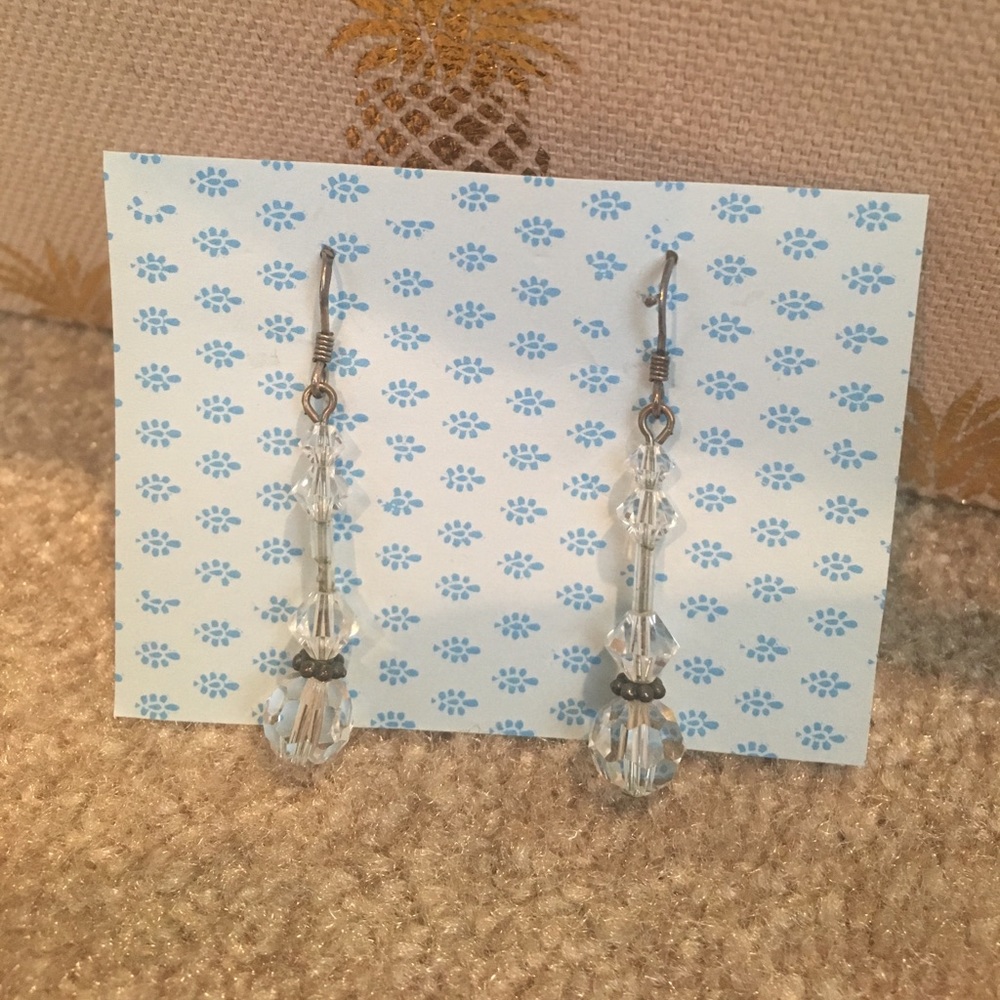 Chrystal earrings - Never worn