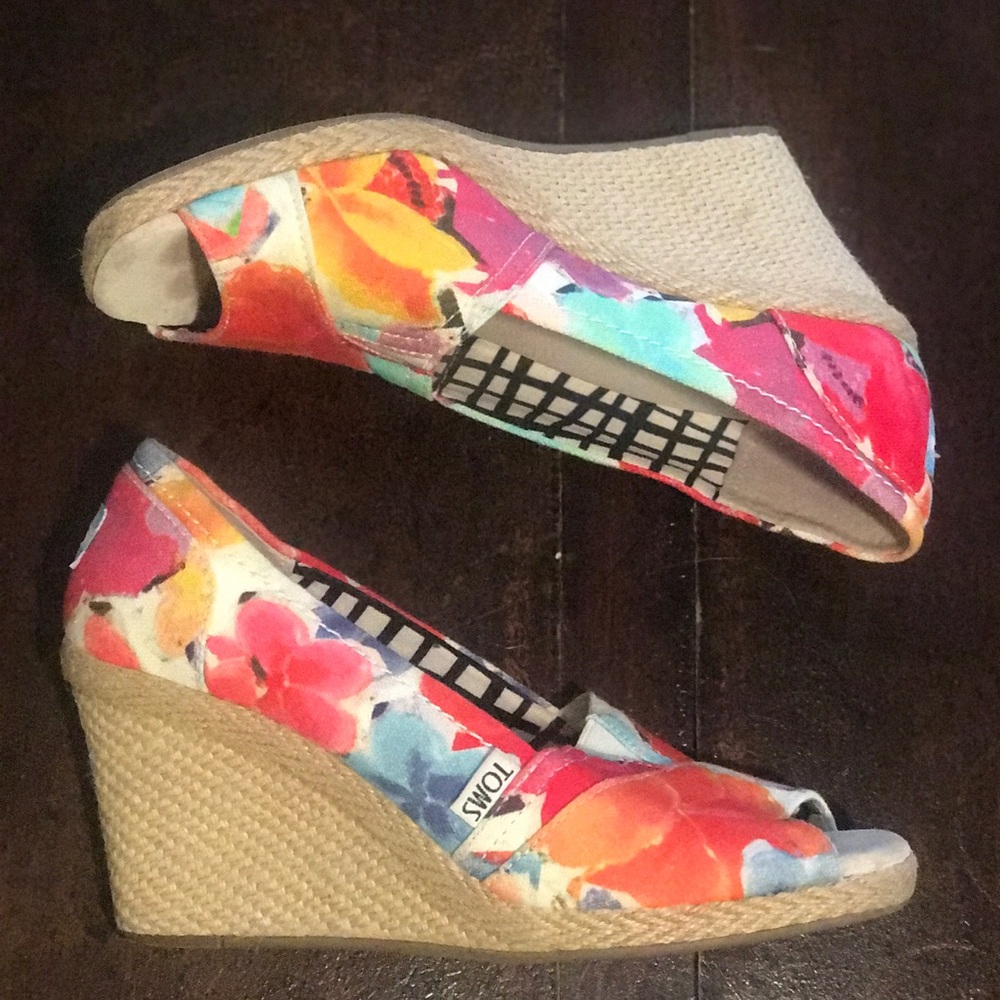 TOMS Womens Wedges