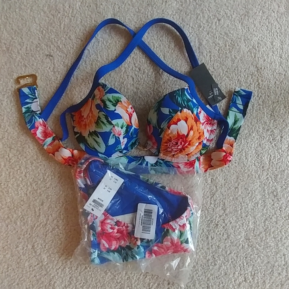 Holister Floral Bikini