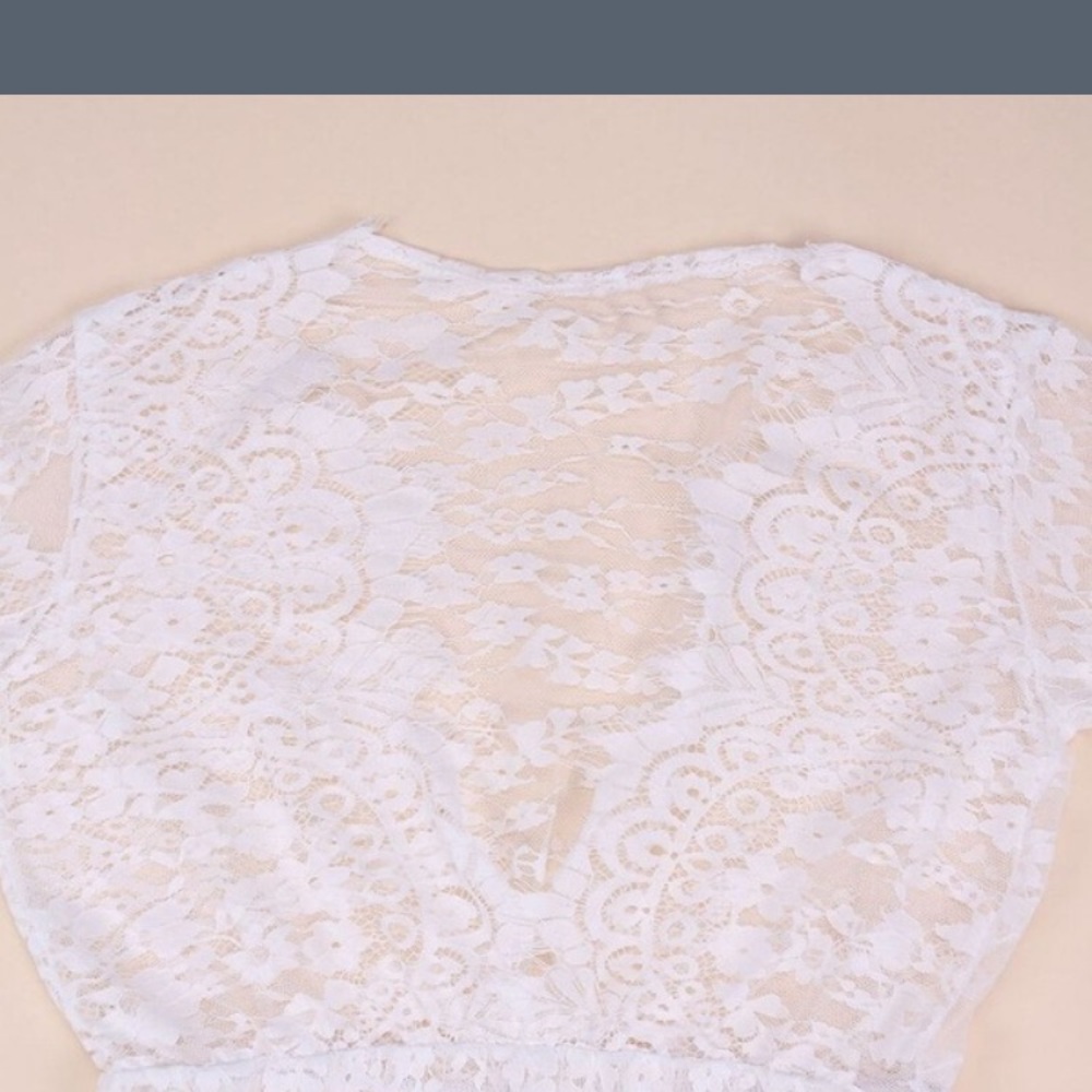 RESTOCKED! Lace Maxi Nightgown sizes S-3XL! - Picture 5 of 7