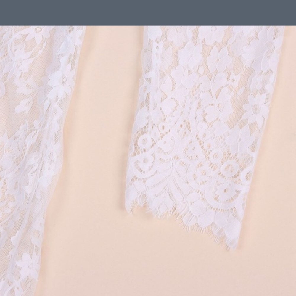 RESTOCKED! Lace Maxi Nightgown sizes S-3XL! - Picture 6 of 7