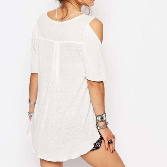Free People Cold Shoulder Top - Picture 3 of 4