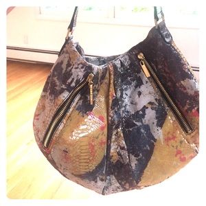 Tory Burch Snakeskin Shoulder Bag