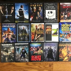 Movie bundle and Xbox game bundle mix and match