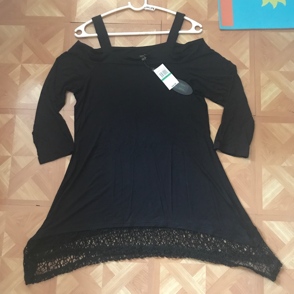 Cold Shoulder Tee Dress