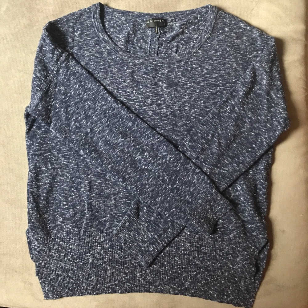 Rag & bone knit marked/heathered sweater