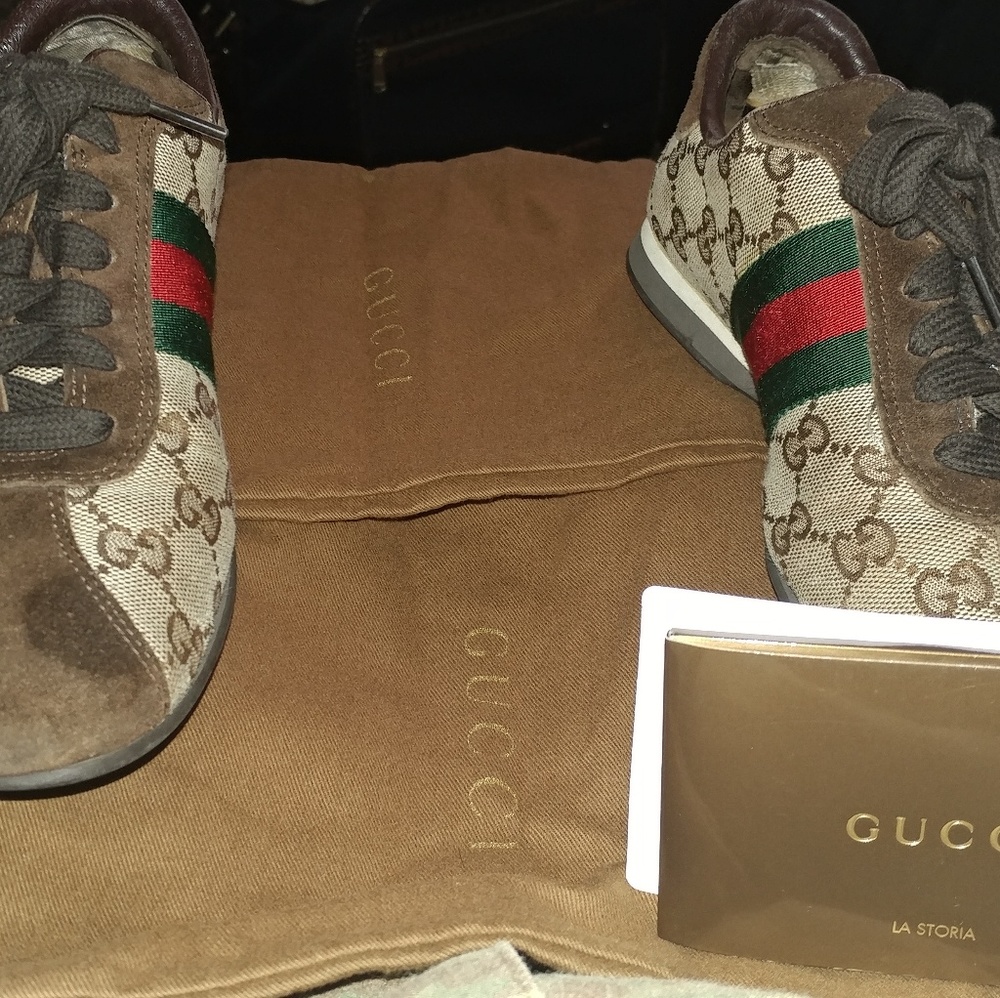 AUTHENTIC women's gucci sneakers