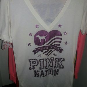 Victoria secret pink shirt