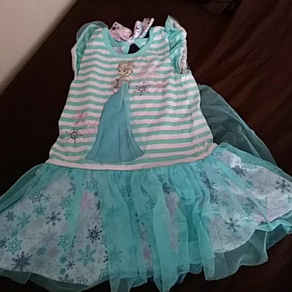 Girls elsa outfit