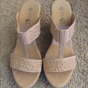 Cream colored Wedges