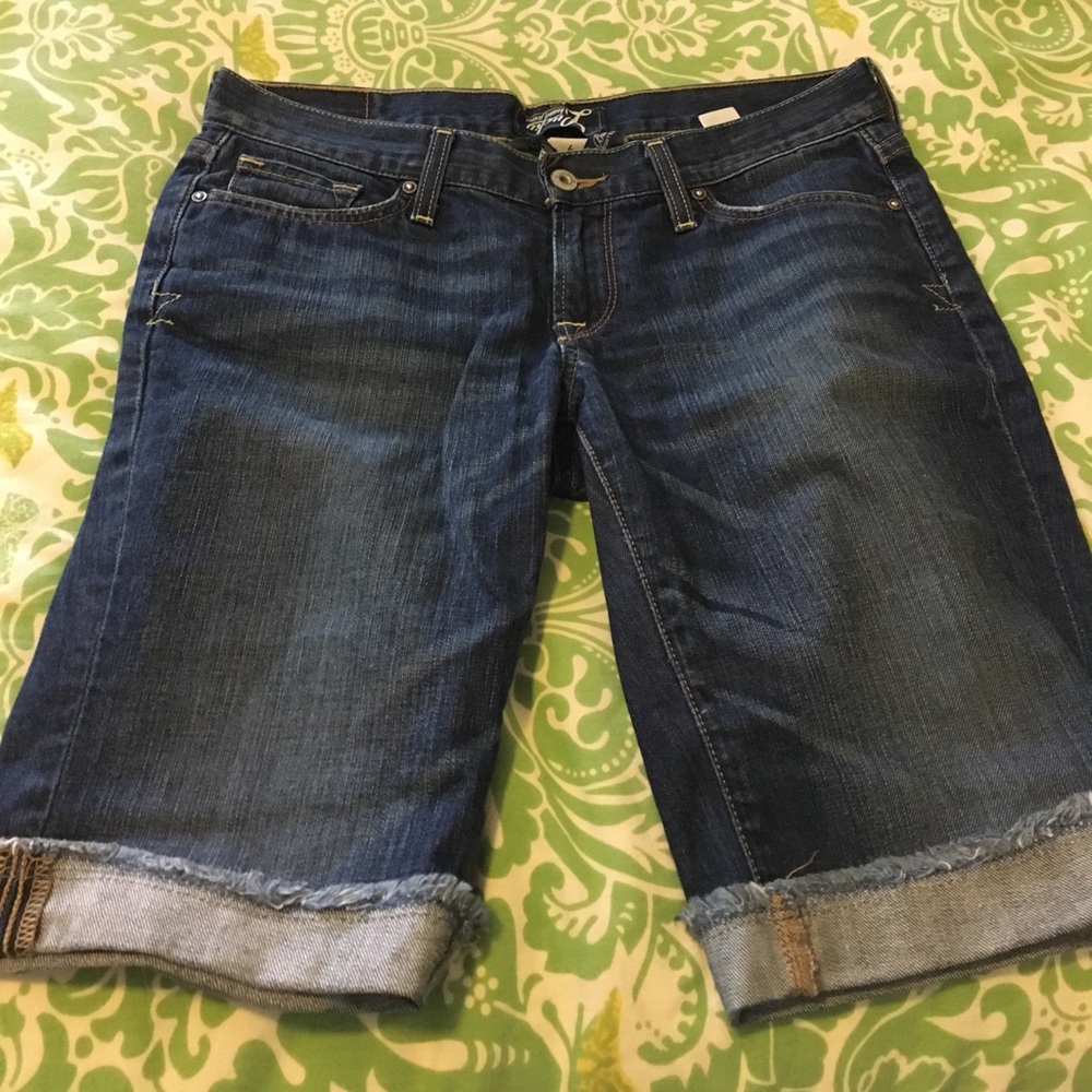 Icky Brand Bermuda Denim Shorts