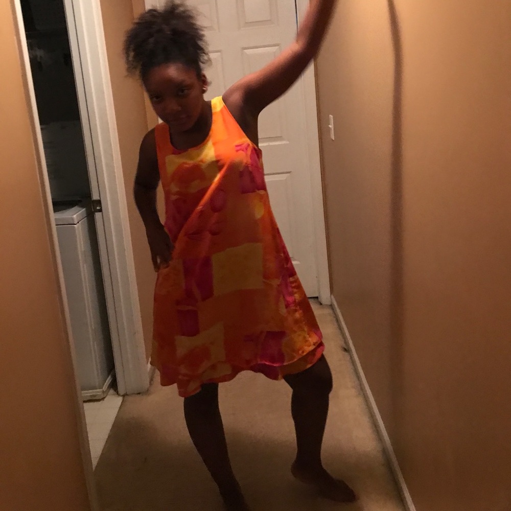 Fun and fabulous 80s funk dress. Mint condition