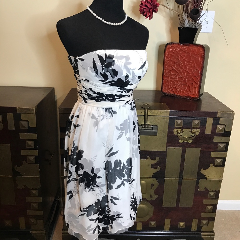 Ann Taylor Black & White Dress