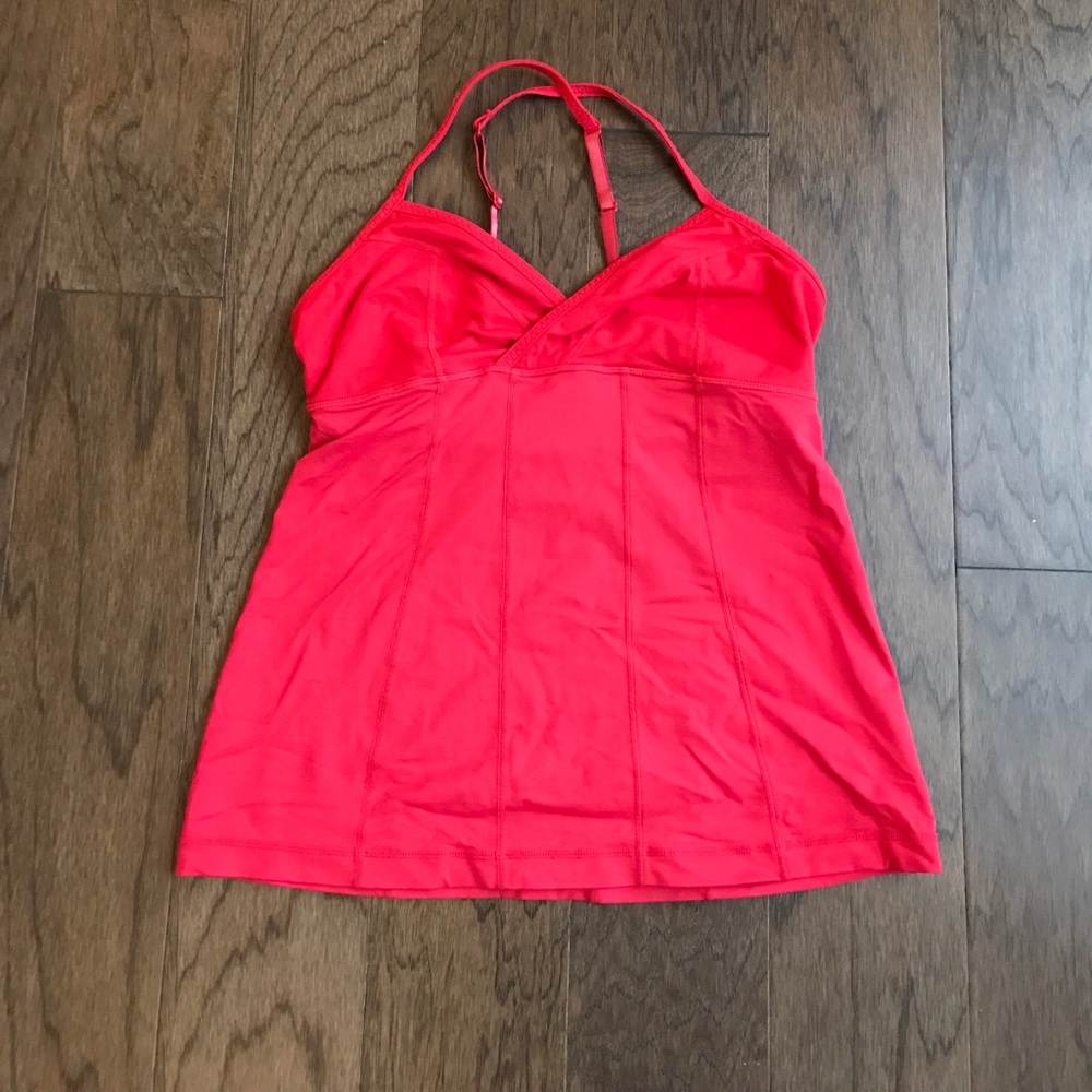Lululemon workout tank - red