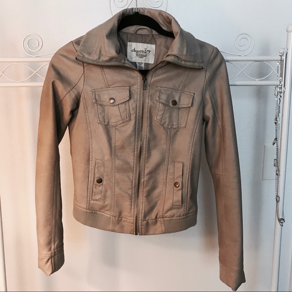 American Rag Vegan Leather Jacket