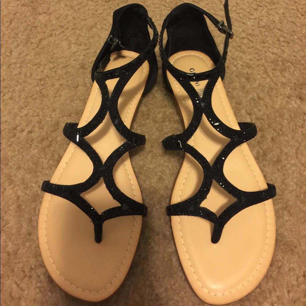 Black Gianni Bini sandals