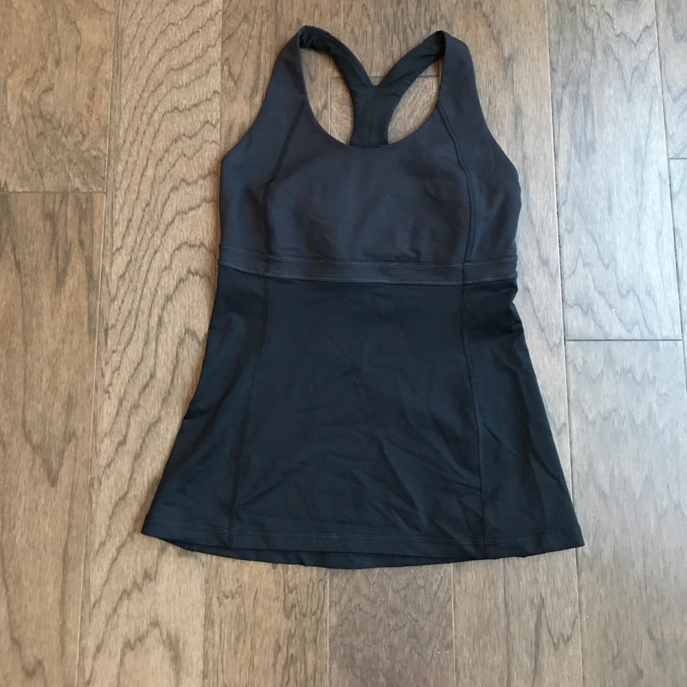 Lululemon black workout tank