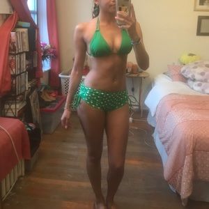 Green bikini