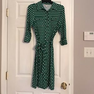 Charter Club three quarter sleeve shift dress