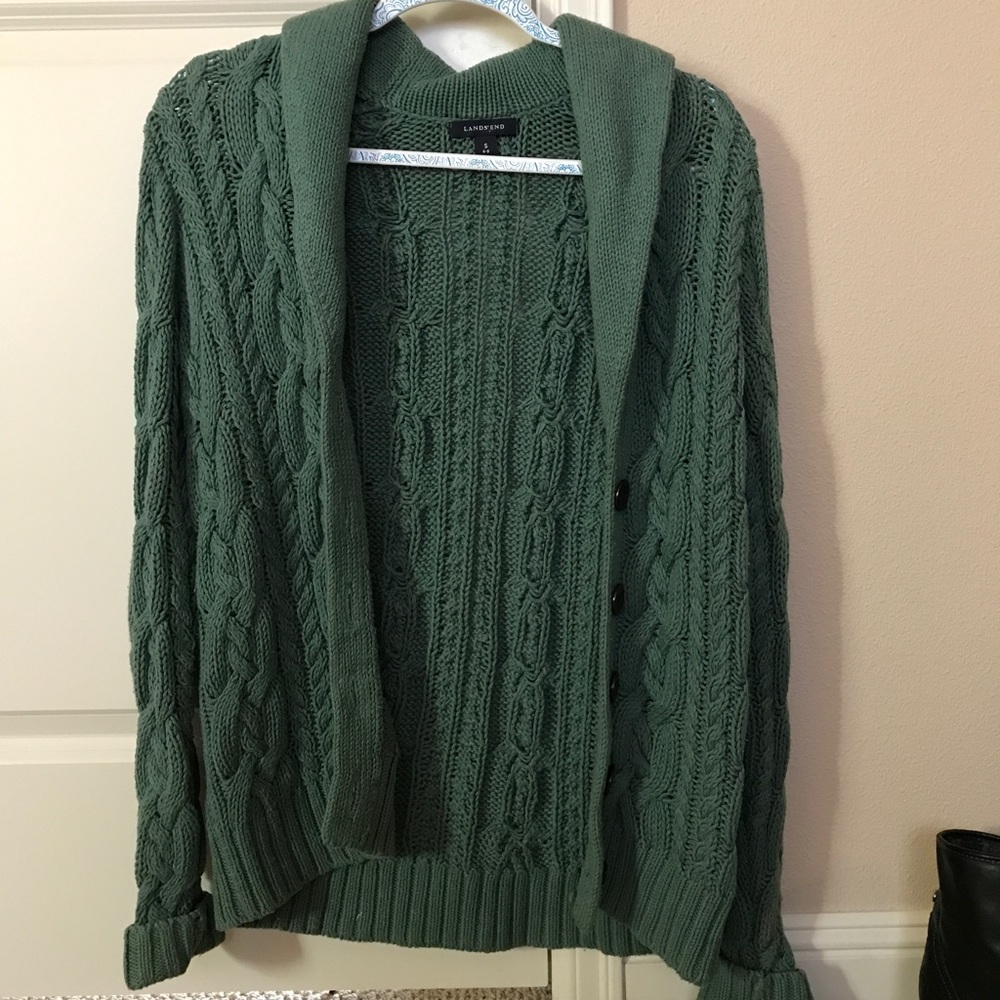 🔥 FLASH SALE 🔥Cozy Land's End sweater cardigan!