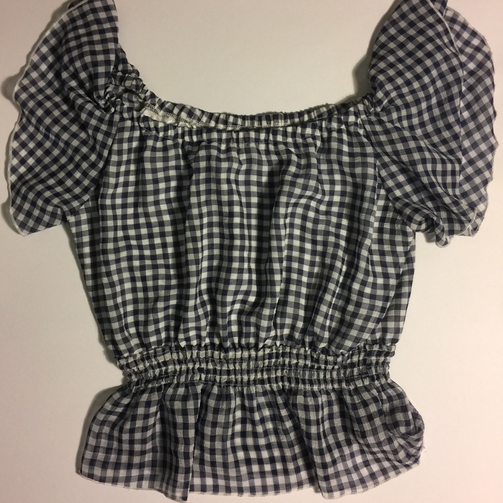 Summer Checker Top
