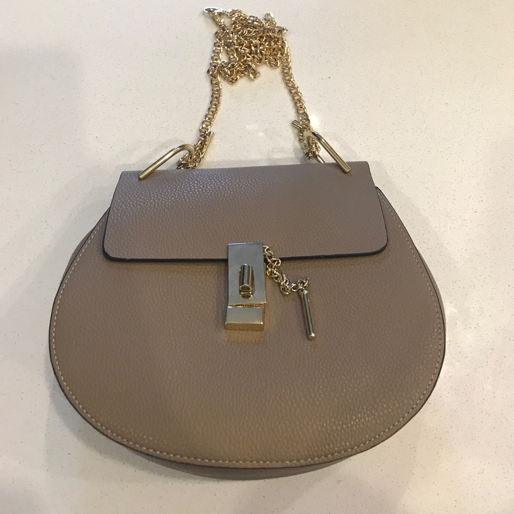 Beige Crossbody Bag