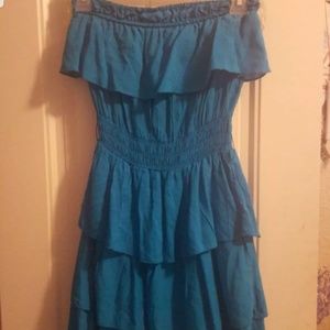 Blue dress