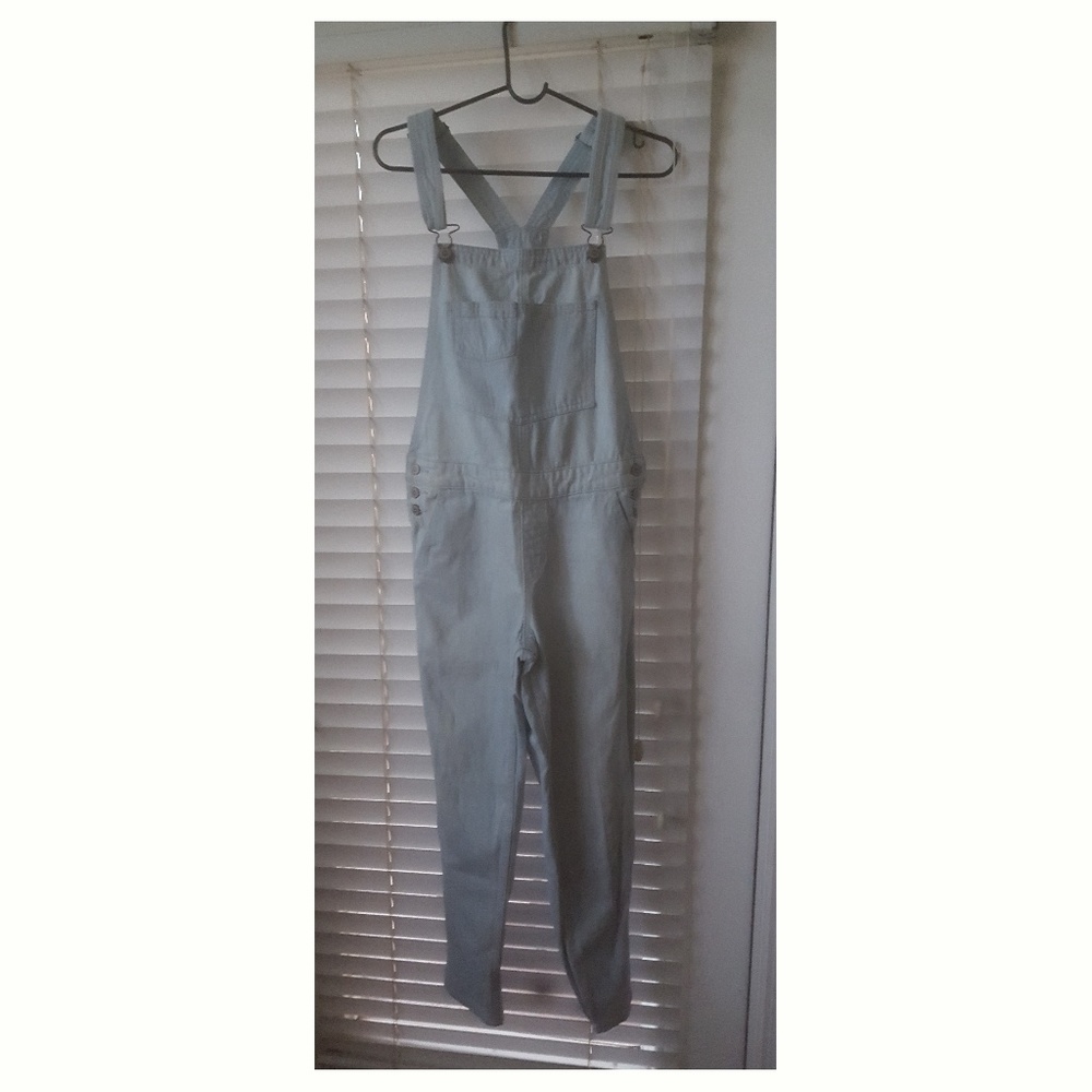 Jean Long Romper