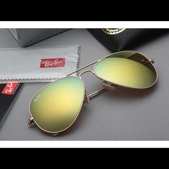 Authentic Ray-Ban RB3025 112/93 Gold Flash - Picture 8 of 8