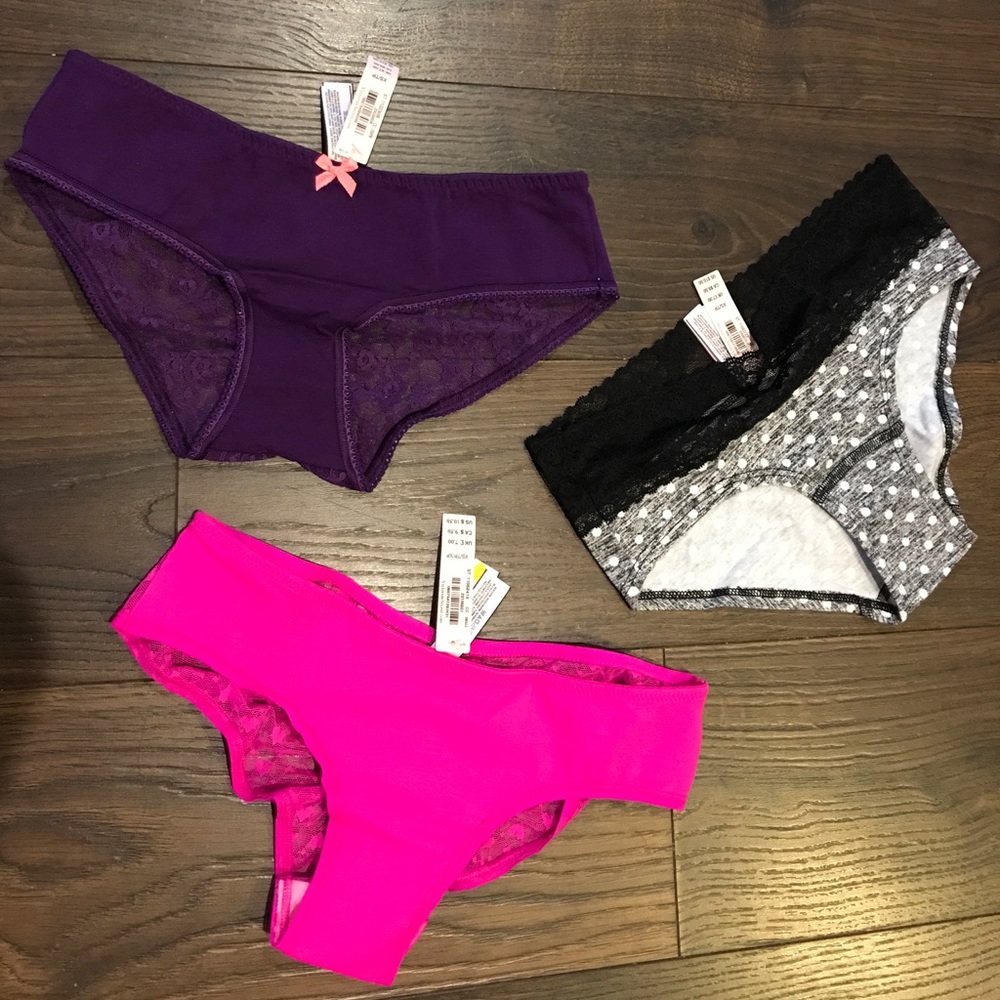 NWT! 3 Victoria Secret XS Panties