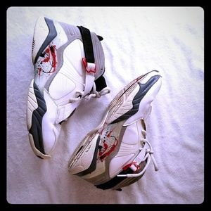 Nike Air Jordan 8.0 VIII Men's Shoes Size 10 White