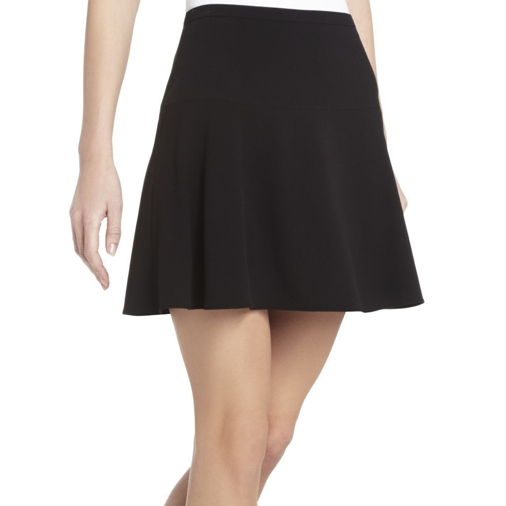 Lucy A-Line Black Skirt