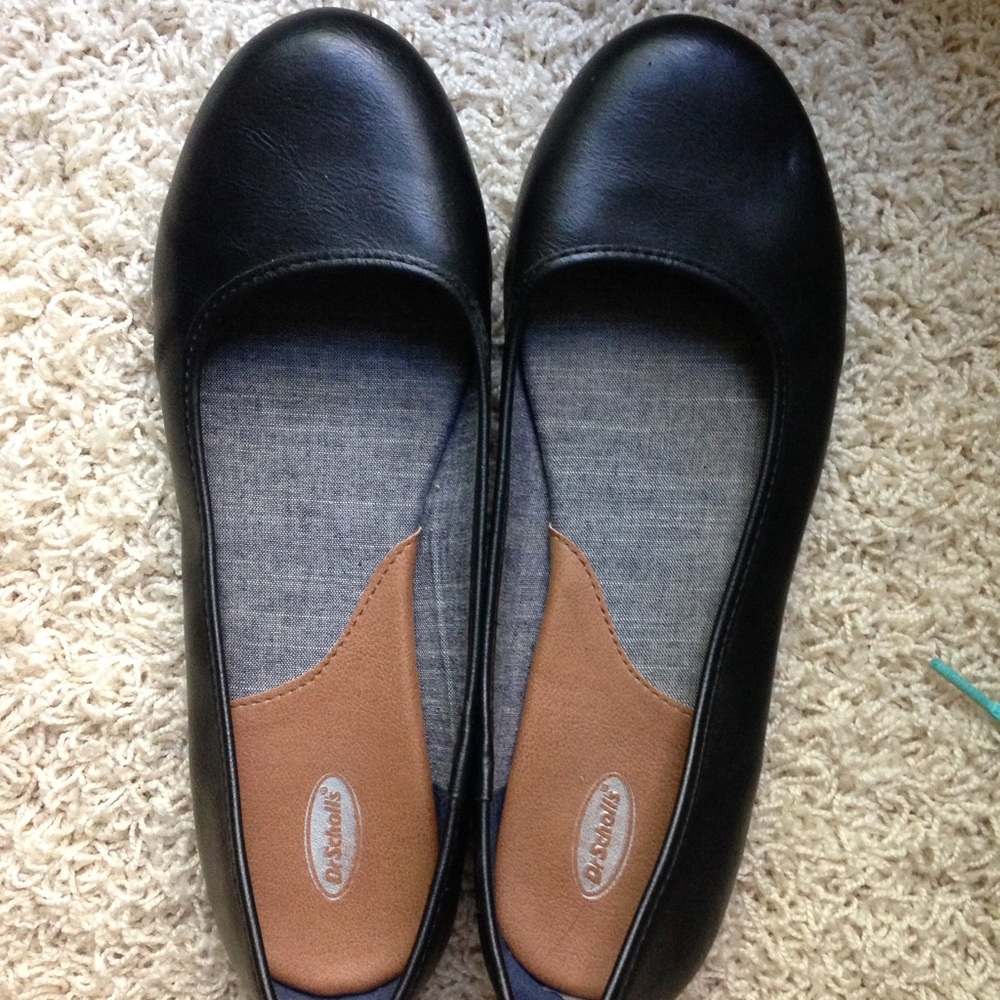 Black flats