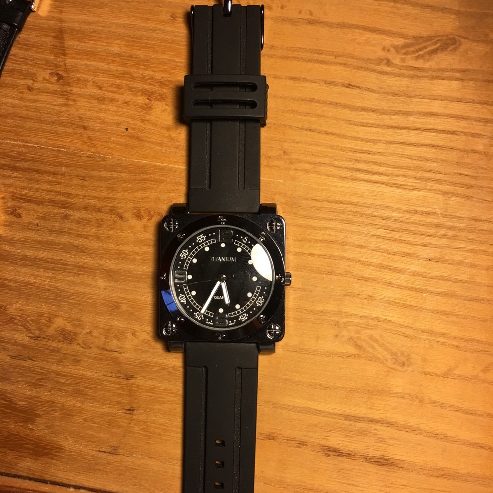 Titanium watch