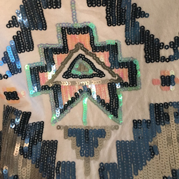 Express sequin skirt. NEVER BEEN WORN - Picture 4 of 4