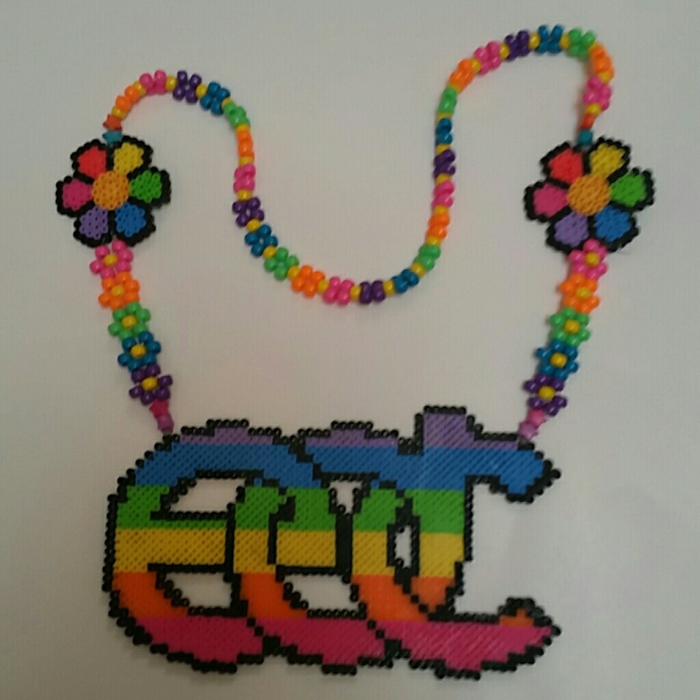 EDC Kandi/Perler Necklace