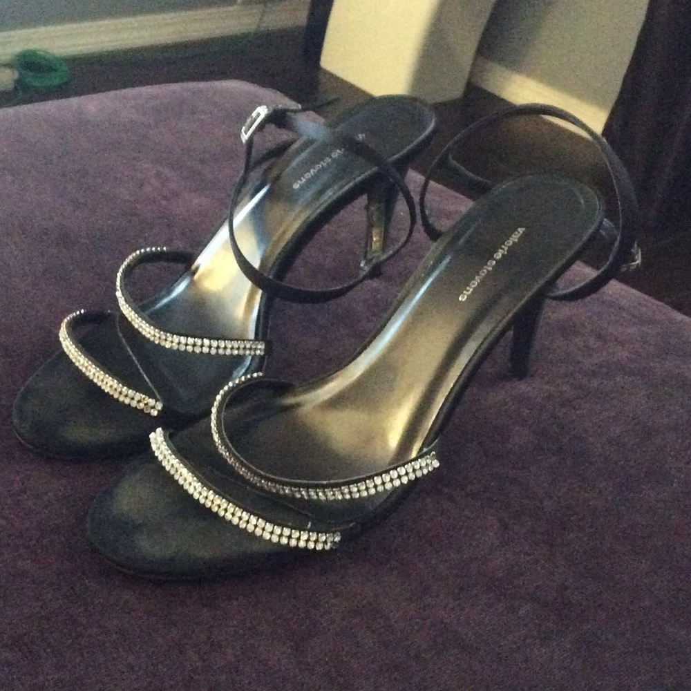Black stilettos