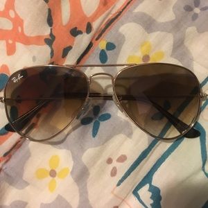 Ray Ban 3025 Gradient Aviators