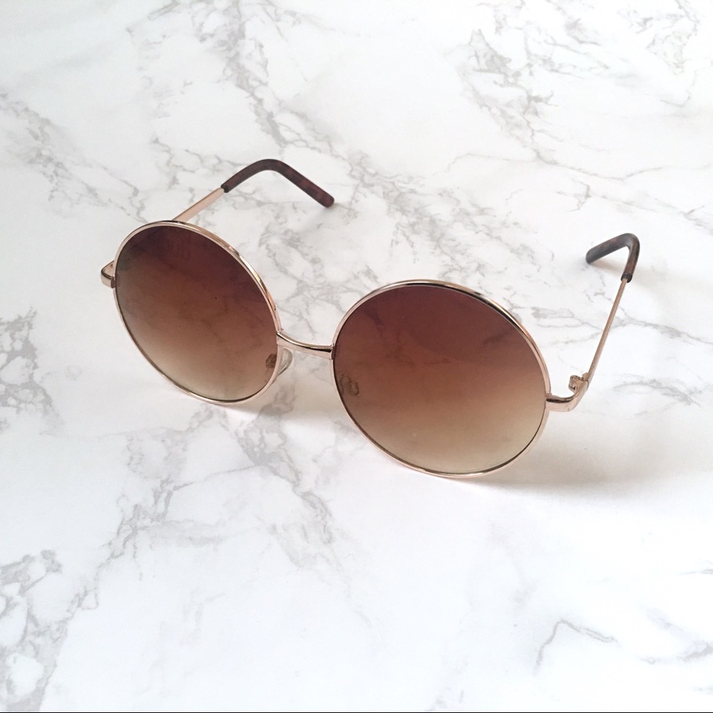 Oversized Circle Sunglasses
