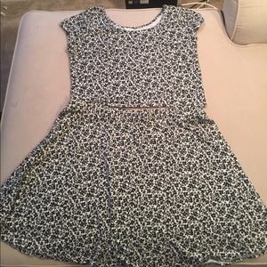 2 piece floral print set