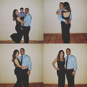 Windsor store  long open back dress