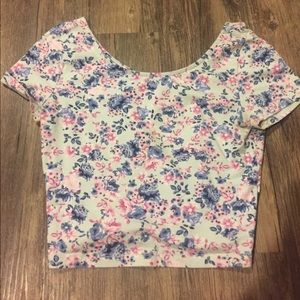 Floral Crop Top