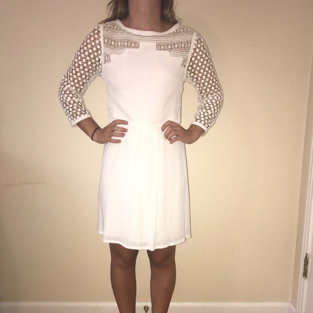 only worn a few times! white dress