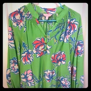 Lilly Pulitzer Elsa Top in Toss the Line